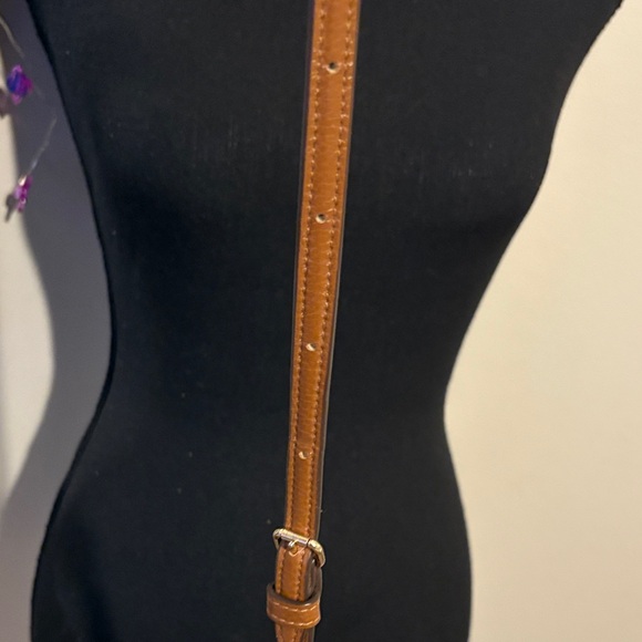 Coach Leather Crossbody in Warm Brown with Gold Hardware - Picture 16 of 17